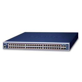 Planet Switch 48 puertos PoE Gigabit 10/100/1000T 802.3at + 4 SFP+ 10G gestionable L3 Precio: 1337.50000021. SKU: B16CPB5PJM