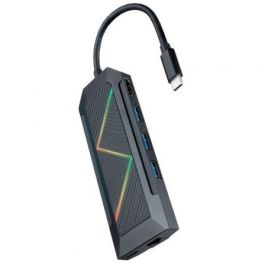 Nanocable Docking Station USB-C 8 en 1 con HDMI 4K, RJ45, Lector de Tarjetas y Power Delivery 100W Precio: 32.58999964. SKU: S0234337