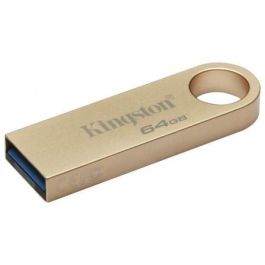 Kingston SE9 G3 DataTraveler Pendrive 64GB USB 3.2 Gen 1 con 220MB/s Lectura y 100MB/s Escritura, Diseño Metálico Premium Precio: 12.79000008. SKU: B16RWR42YJ