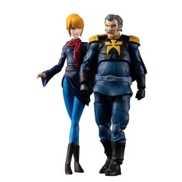 Megahouse Figuras Gundam Military Generation (GMG) Ramba Ral y Crowley Hamon de Mobile Suit Gundam