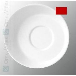 Sheer Platillo Moca Rojo, Plato Llano para Vajilla, 12 cm (Set de 12) Precio: 9.5900002. SKU: B1ESVRL46T