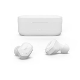 Belkin AUC005btWH Soundform Play Auriculares Inalámbricos True Wireless, Bluetooth 5.2, Resistencia IPX5, Hasta 38h Autonomía, Blanco Precio: 46.78999941. SKU: S7606186