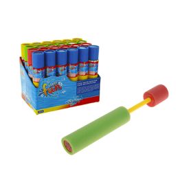 Water Fun Pistola de Agua de Espuma Ø5x26cm Juguete para Verano con Alcance 10m Colores Surtidos