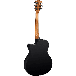 Guitarra Acústica Lâg Auditorium Cutaway Tramontane 118 A/E - Negra