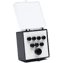 Set Pivotes Originales - Negro Mate Set Pivotes Originales - Negro Mate