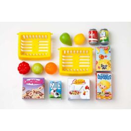 Supermercado con 14 piezas.77x59x24 cm Supermercado con 14 piezas.77x59x24 cm