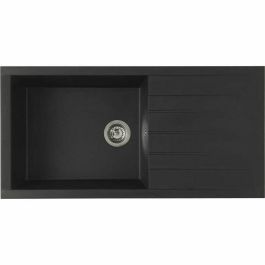 Stradour SMC BLACK STRAW - 06 Fregadero encastrado CUBE 1 bandeja 100x50 cm con vaciado manual, no perforado, tapón Ø90 y desagüe de cesta. Precio: 125.94999989. SKU: B1HX46SY9T