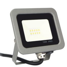Silver Foco Led Ips 65 10W 5700K, Luz Cálida 3000K, IP65, Clase A+, 800 Lm
