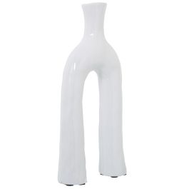 Candelabro Alexandra House Living Blanco Cerámica 16 x 32 x 5 cm