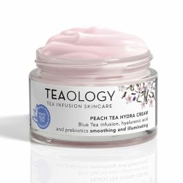 Teaology Peach Tea Hydra Cream Set Facial 3 pz: Crema Hidratante 50ml + Mascarilla 21ml. Con Ácido Hialurónico, +95% Natural Teaology Peach Tea Hydra Cream Set Facial 3 pz: Crema Hidratante 50ml + Mascarilla 21ml. Con Ácido Hialurónico, +95% Natural