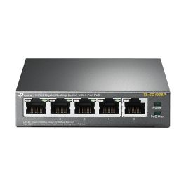 Tp-link Switch TL-SG1005P 5 Puertos Gigabit PoE de Sobremesa 4 Puertos PoE 56W 10/100/1000Mbps Precio: 41.7899999. SKU: S55065539
