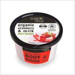 ORGANIC SHOP Mousse Corporal Vitamínica Fresa con Proteína de Leche y Extracto Orgánico 250ml Precio: 4.88999962. SKU: SLC-90322