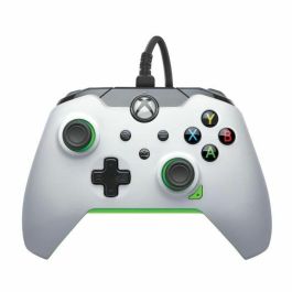 PDP PDP0708056069063 Gamepad con Cable para Xbox Series X|S, Xbox One y PC, Blanco NEÓN PDP PDP0708056069063 Gamepad con Cable para Xbox Series X|S, Xbox One y PC, Blanco NEÓN