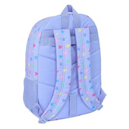 Mochila Escolar Benetton Lila Lila 30 x 46 x 14 cm