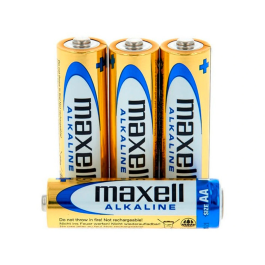 Maxell LR06 Pilas Alcalinas AA Larga Duración Pack 4 Unidades