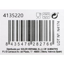 La Mediterranea Copa Vino 58 Cl Colección Tempo (24 Unidades)