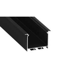 KIMERA HEDE Perfil Aluminio Anodizado Negro con Difusor Opal, Tapones y Clips Sujeción 2,02M Precio: 16.68999948. SKU: B14VGLZSGZ