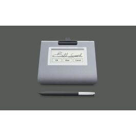 Wacom STU-430 Terminal de Firmas Digitales con Pantalla LCD de 4.5 Pulgadas y Tecnología EMR Gris