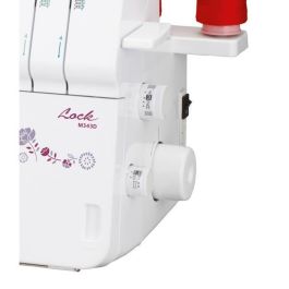 Brother M343D Overlock de 2 Agujas, Brazo Libre, Iluminación LED, Diferencial Ajustable, Roscado Simplificado y Cuchilla Retráctil