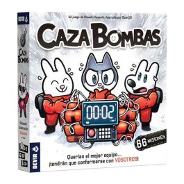 Devir - Juego Cazabombas, Juego de Mesa de Desactivación de Bombas con Cables y Cuenta Atrás, Recomendado a Partir de 3 Años Precio: 36.79000039. SKU: B16MYMRCCZ