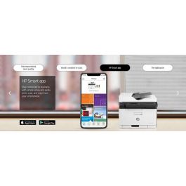 HP 4ZB97A Impresora Multifunción Color Láser MFP 179FNW 4 en 1 WiFi Ethernet USB Fax ADF 40 Hojas Blanca Oficina