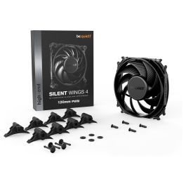 be quiet! SILENT WINGS 4 PWM 120mm Ventilador para PC Negro 1600 RPM