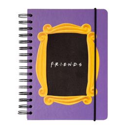 ERIK Cuaderno A5 Friends 90 hojas tapa dura con wire-o y cierre elástico, bolsillo interior y esquinas redondeadas ERIK Cuaderno A5 Friends 90 hojas tapa dura con wire-o y cierre elástico, bolsillo interior y esquinas redondeadas Precio: 8.49999953. SKU: B19DRSBC9R