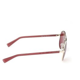 Guess Gafas GU8279 32S Gafas de Sol para Adultos Aviador Dorado Burdeos 58mm 140mm