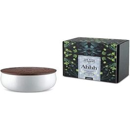 Alessi - Portavela perfumada Ahhh en porcelana con tapa de madera, 600g - MW62L 2 W Precio: 75.49999974. SKU: B1FDBV2DBT