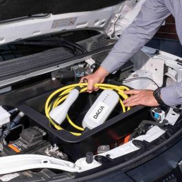 Armster Frunk para Dacia Primavera 2021- V01785 con Tapa Protectora Elástica y 20 Litros de Capacidad