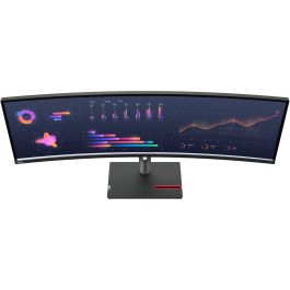Lenovo P49w-30 Monitor ThinkVision 49" DQHD IPS USB-C HDMI DisplayPort Docking