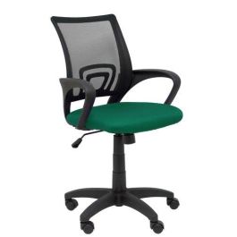 Silla Piqueras Y Crespo Vianos Brazos Fijos Mecanismo Basculante Con Regulador De Presion Elevacion Del Asiento En Altura Ruedas Nylon Respaldo Malla Transpirable Negra Y Tapizado Bali Verde Botella Precio: 131.50000006. SKU: S5703896