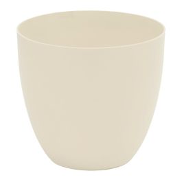 Plastiken Maceta de inyección modelo cuenco Ø26cm color ecru Precio: 3.50000002. SKU: S7904524