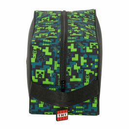 Safta Zapatillero Minecraft "TNT" Mediano 29x15x14cm para Niños, Ideal para Guardar Zapatillas de Deporte
