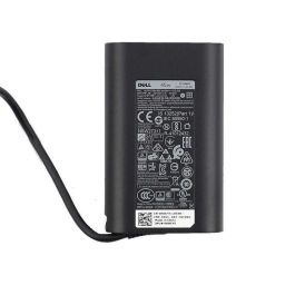 Dell PD2.1 Adaptador de Corriente AC de 45W y 19.5V, Cargador para Portátil con Conector USB Tipo C y Cable de Alimentación C6