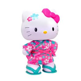 Famosa Hello Kitty HKTJ5000 - Muñeca Kimono de 33 cm Articulada con Olor a Manzana