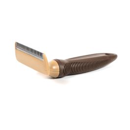 Gloria Deslanador Grande Cuchilla Acero Inoxidable Para Perros y Gatos Ideal Para Eliminar Pelo Muerto