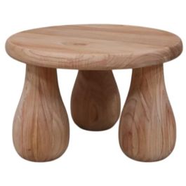 DKD Home Decor Mesita Auxiliar Moderna de Madera de Mindi - Mesa Lateral de Diseño Elegante para Salón, Dormitorio o Entrada 60x60x40 cm Precio: 168.79000028. SKU: B1BWKDTSZV