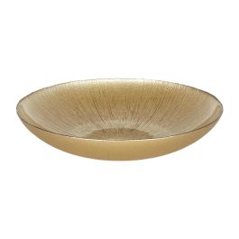 Home Deco Factory Ensaladera Dorada Mirage de vidrio diámetro 30 cm Precio: 10.78999955. SKU: B1H67AT5EB