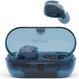 Sony Auriculares Bluetooth WF-C710N con Cancelación de Ruido, Autonomía 12h, Azules Cristal