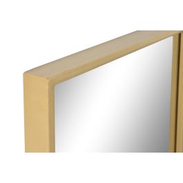 DKD Home Decor Espejo de Pared Glam Anxi Recto Dorado 120 x 35 cm de Hierro y Cristal para Decoración (2 Unidades) DKD Home Decor Espejo de Pared Glam Anxi Recto Dorado 120 x 35 cm de Hierro y Cristal para Decoración (2 Unidades)