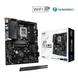Asrock Placa Base Z890 Pro - A Wifi, LGA 1851, Intel Core Ultra, DDR5 9066 MHz, Wi-Fi 6E, Bluetooth 5.3, ATX Precio: 255.78999974. SKU: B1ASC7KPQ5