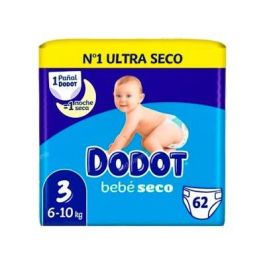 Dodot Etapas Pañales Talla 3 (6-10 kg) 62 Unidades - Hasta 12h de Sequedad, Canales de Aire y Ajuste Dinámico Precio: 20.59000009. SKU: B1CWQG4TQW