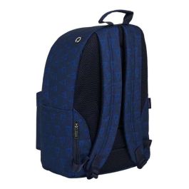 Mochila para Portátil F.C. Barcelona 14,1'' Azul marino 31 x 41 x 16 cm Mochila para Portátil F.C. Barcelona 14,1'' Azul marino 31 x 41 x 16 cm
