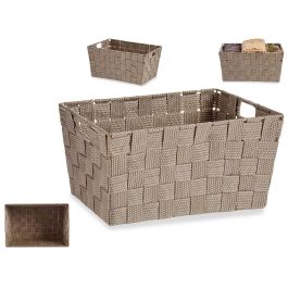 Cesta de Tela Kipit Natural 30x14x20 cm - Capacidad 5 L (18 Unidades) Precio: 51.49999943. SKU: S3609407