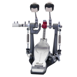 PEARL Pedal Doble Bombo Eliminator Solo (Rojo) Powershifter Leva Intercambiable