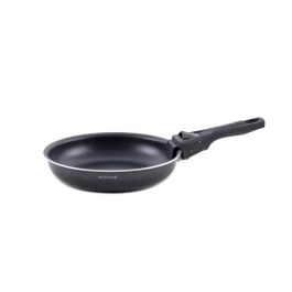 Art & Cuisine AC1083 Batería de Cocina de Aluminio, 10 Piezas, Negro, Compatible con Todas las Fuentes de Calor, Inducción