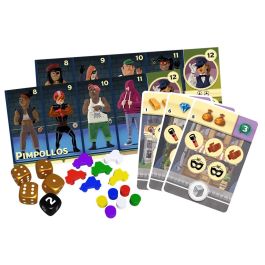 Aporta Games Malas Compañías Juego de Mesa AGBC01ES - Juego de mesa para 1-6 jugadores, 8+ años