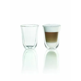 Delonghi Set de 2 Tazas Latte Macchiato de Doble Pared - 22 cl