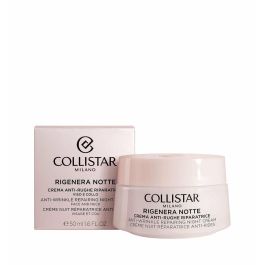 Collistar RIGENERA Crema Noche Antiarrugas Antiedad 50 ml con Células Meristemáticas de Melisa para Mujer Piel Sensible y Todo Tipo de Pieles